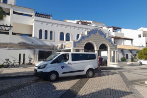 From Albufeira: Loule Market Van Transfer & Return Included