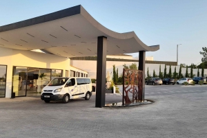 From Albufeira: Loule Market Van Transfer & Return Included