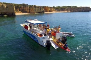 Albufeira Marina: Benagil Cave to Marinha Beach Kayak Tour