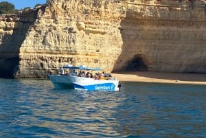 Albufeira Marina: Benagil Cave to Marinha Beach Kayak Tour