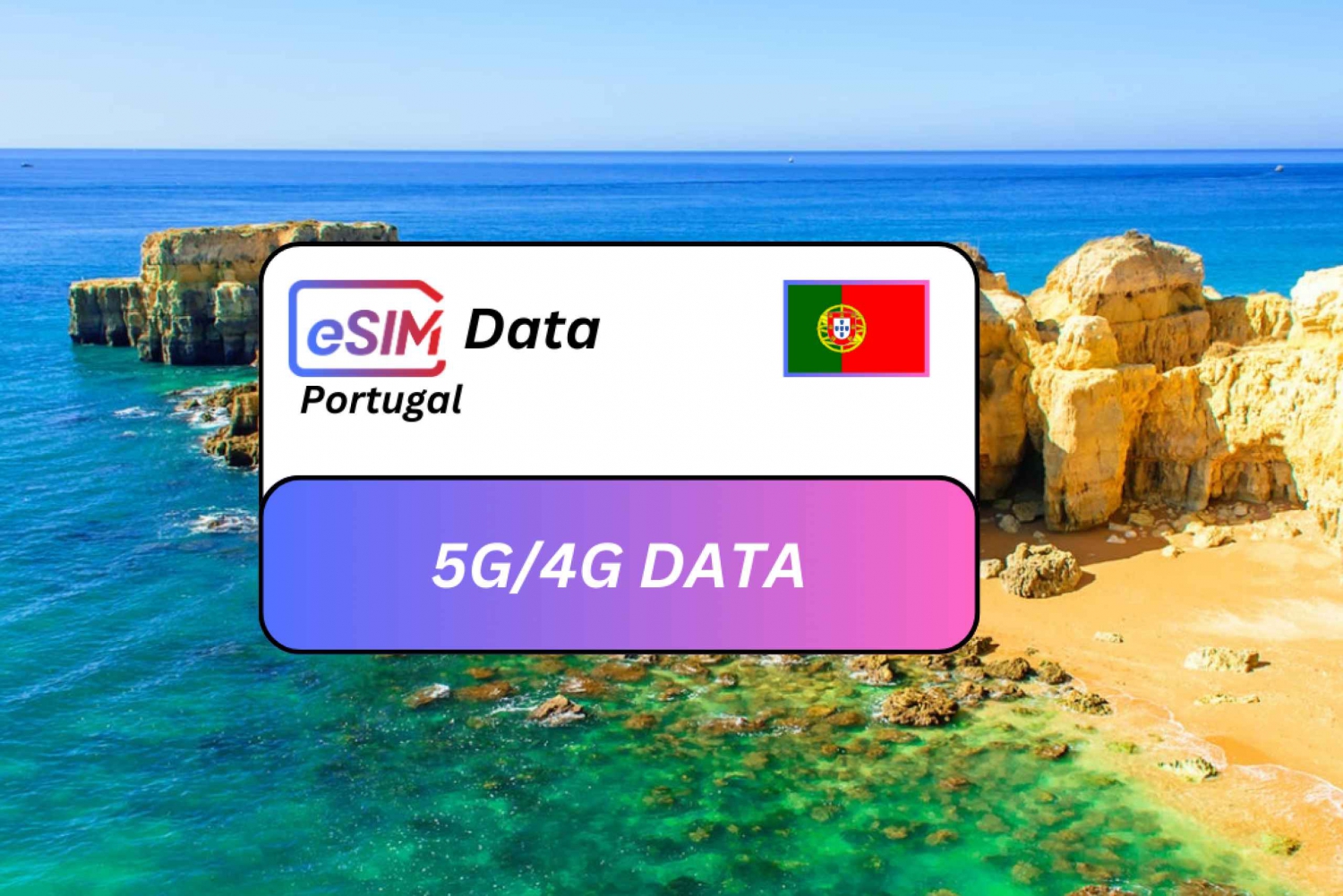 From Albufeira: Portugal eSIM Tourist Data Plan