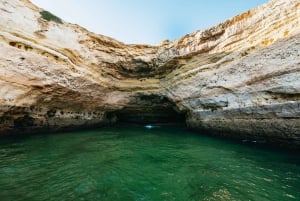 Vanuit Albufeira: Sunset Cruise en Strand BBQ met Open Bar