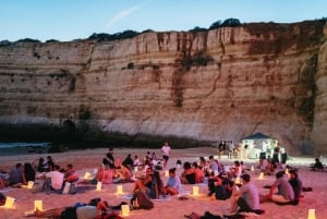 From Albufeira: Sunset Cruise and Beach BBQ with Open Bar