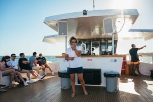 From Albufeira: Sunset Cruise and Beach BBQ with Open Bar