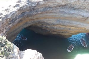 De Albufeira: Excursão de Tuk-Tuk até Cavernas de Benagil