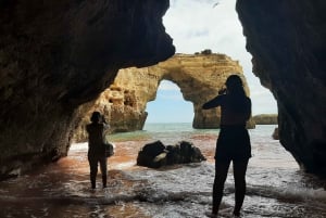 Von Albufeira: Tuk-Tuk Tour zu den Benagil-Höhlen