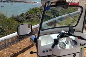 Von Albufeira: Tuk-Tuk Tour zu den Benagil-Höhlen