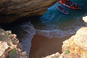 Von Albufeira: Tuk-Tuk Tour zu den Benagil-Höhlen