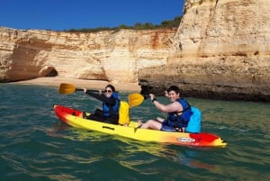 From Benagil: Benagil Caves Kayak Tour