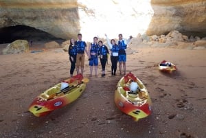 From Benagil: Benagil Caves Kayak Tour