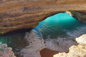 From Benagil: Benagil Caves Kayak Tour