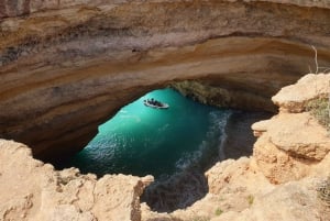 Desde Armação de Pêra: Tour en barco por las Cuevas y Playas de Benagil