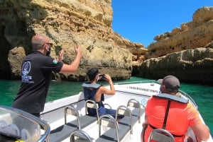Desde Armação de Pêra: Tour en barco por las Cuevas y Playas de Benagil