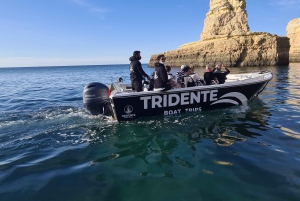 Desde Armação de Pêra: Tour en barco por las Cuevas y Playas de Benagil