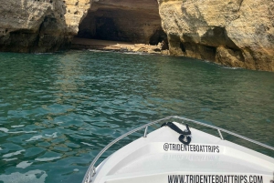 Desde Armação de Pêra: Tour en barco por las Cuevas y Playas de Benagil
