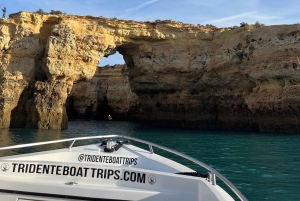 Desde Armação de Pêra: Tour en barco por las Cuevas y Playas de Benagil