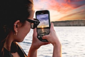 アルマサン・デ・ペラ発：ベナギル洞窟へのサンセットボートツアー