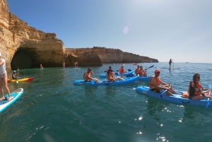 From Benagil Beach: Benagil Cave Guided Kayaking Tour