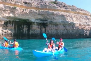 From Benagil Beach: Benagil Cave Guided Kayaking Tour