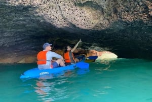 From Benagil Beach: Benagil Cave Guided Kayaking Tour