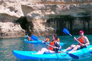 From Benagil Beach: Benagil Cave Guided Kayaking Tour