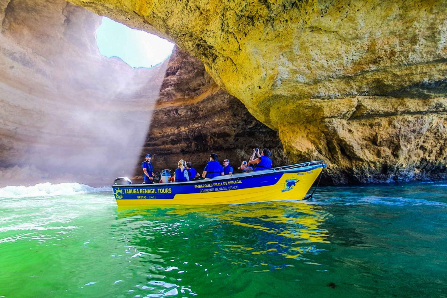 Da Benagil: tour espresso della grotta di Benagil e della spiaggia di Marinha