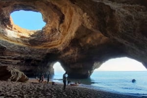 From Benagil: Sea Caves Small-Group Guided Kayking Tour