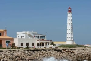 From Faro: 2-Island, 2-Stop Ria Formosa Catamaran Tour