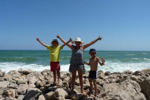 From Faro: 2-Island, 2-Stop Ria Formosa Catamaran Tour