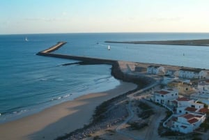Da Faro: tour in catamarano di 4 tappe e 3 isole di Ria Formosa