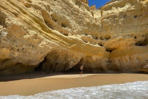 Von Faro aus: Benagil, Algar Seco, Praia Marinha, 7-Täler-Tour