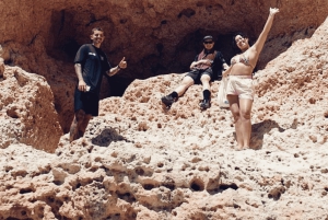 From Faro: Benagil, Algar Seco, and Marinha Adventure Tour