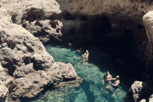 From Faro: Benagil, Algar Seco, and Marinha Adventure Tour