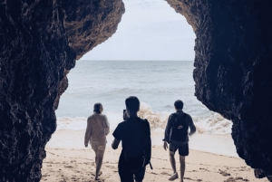 From Faro: Benagil, Algar Seco, and Marinha Adventure Tour