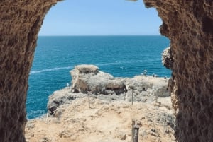 Von Faro aus: Benagil, Algar Seco, Praia Marinha, 7-Täler-Tour