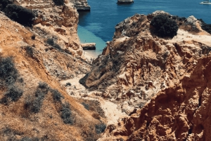 Von Faro aus: Benagil, Algar Seco, Praia Marinha, 7-Täler-Tour