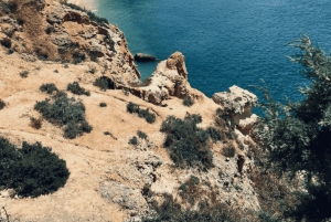 Von Faro aus: Benagil, Algar Seco, Praia Marinha, 7-Täler-Tour