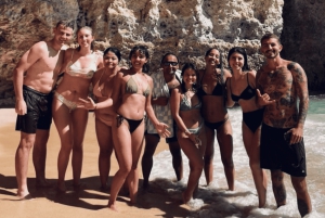 Von Faro aus: Benagil, Algar Seco, Praia Marinha, 7-Täler-Tour