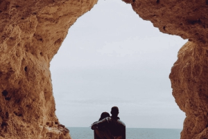 Von Faro aus: Benagil, Algar Seco, Praia Marinha, 7-Täler-Tour