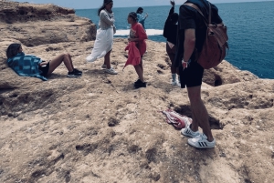 Von Faro aus: Benagil, Algar Seco, Praia Marinha, 7-Täler-Tour