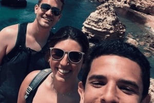 Von Faro aus: Benagil, Algar Seco, Praia Marinha, 7-Täler-Tour