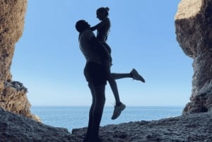 Von Faro aus: Benagil, Algar Seco, Praia Marinha, 7-Täler-Tour