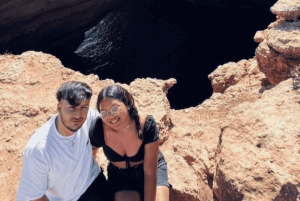 Von Faro aus: Benagil, Algar Seco, Praia Marinha, 7-Täler-Tour