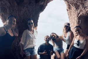 Von Faro aus: Benagil, Algar Seco, Praia Marinha, 7-Täler-Tour