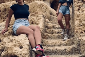 Von Faro aus: Benagil, Algar Seco, Praia Marinha, 7-Täler-Tour