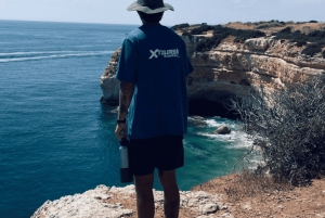 Von Faro aus: Benagil, Algar Seco, Praia Marinha, 7-Täler-Tour