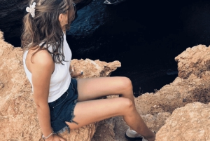 Von Faro aus: Benagil, Algar Seco, Praia Marinha, 7-Täler-Tour