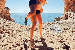 Von Faro aus: Benagil, Algar Seco, Praia Marinha, 7-Täler-Tour