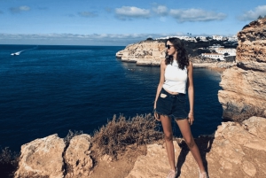 Von Faro aus: Benagil, Algar Seco, Praia Marinha, 7-Täler-Tour