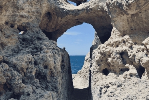 Von Faro aus: Benagil, Algar Seco, Praia Marinha, 7-Täler-Tour